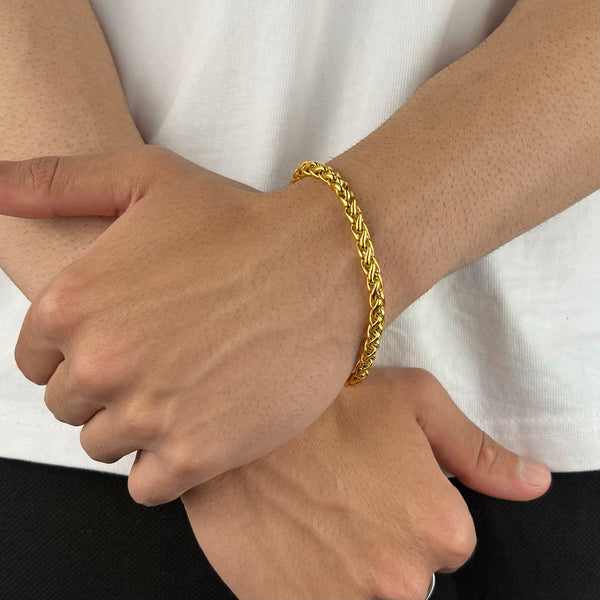 Wheat bracelet (Gold)