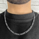 Figaro Chain 5mm (Silver)