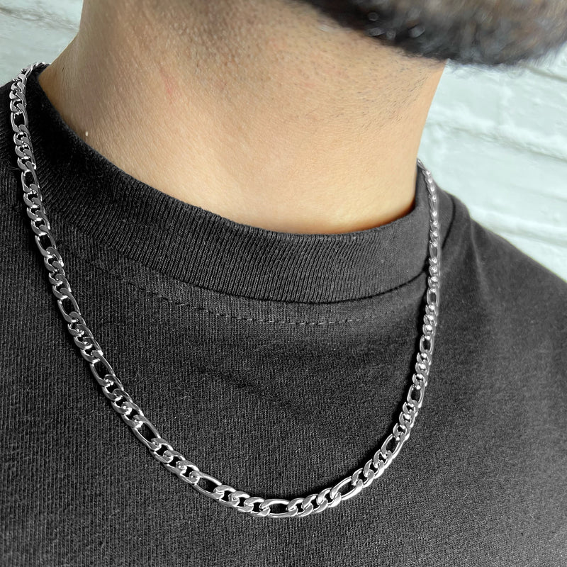 Figaro Chain 5mm (Silver)