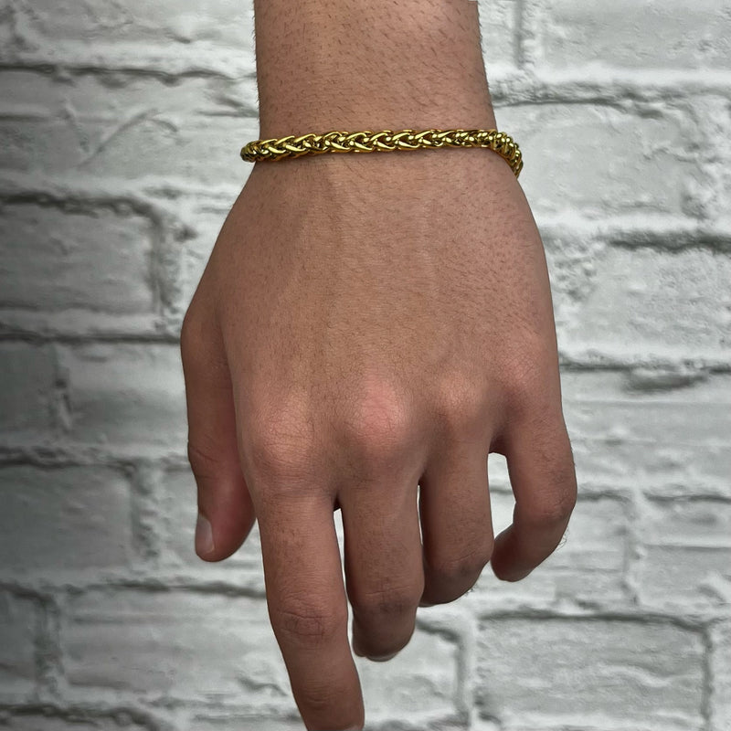 Wheat bracelet (Gold)