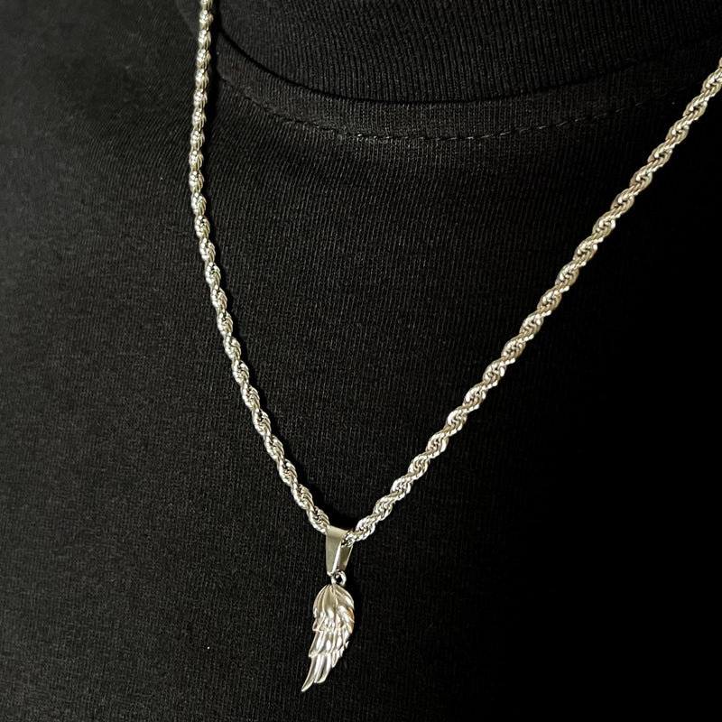 Wing Pendant (Silver)