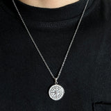 Compass Pendant (Silver)