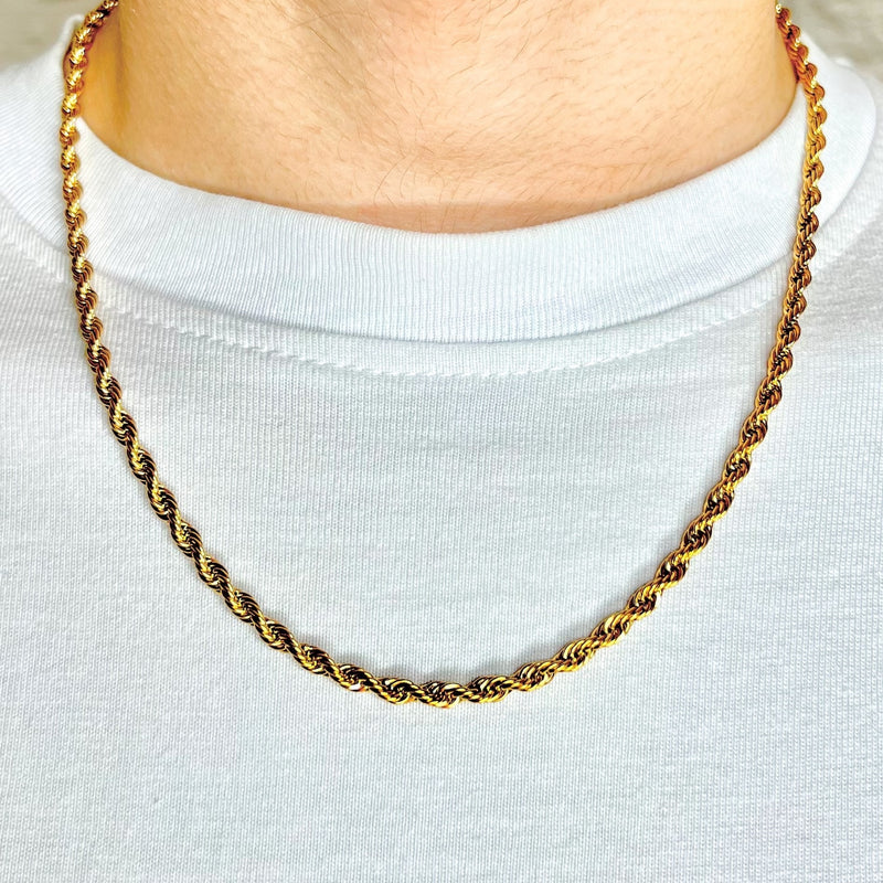 Rope Chain 5mm (Gold)