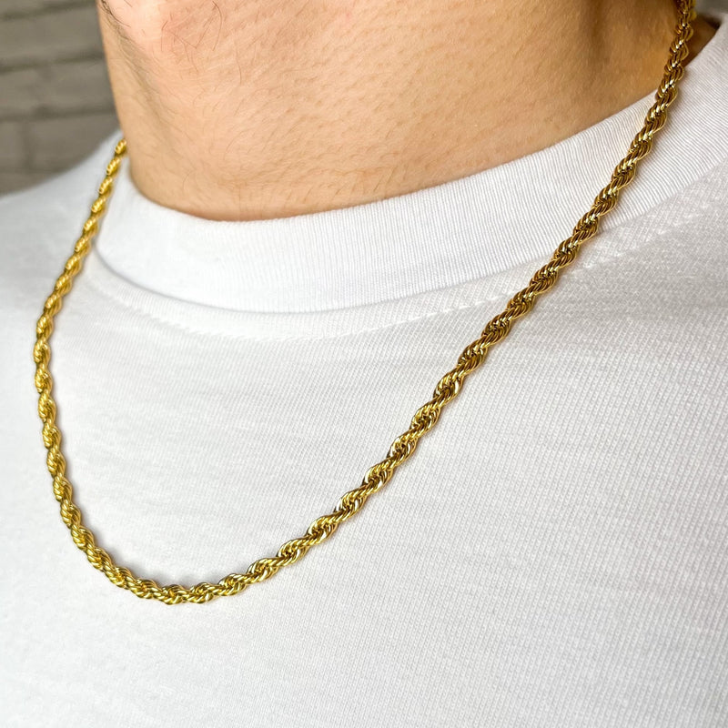 Rope Chain 5mm (Gold)