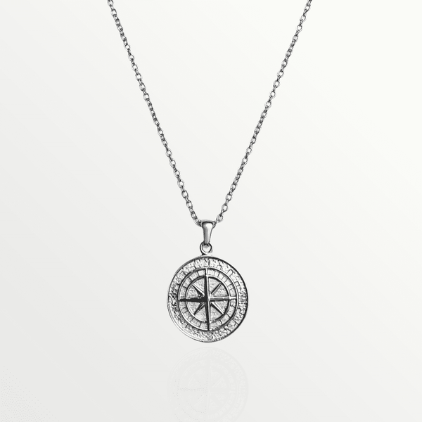 Compass Pendant (Silver)