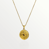 Compass Pendant (Gold)