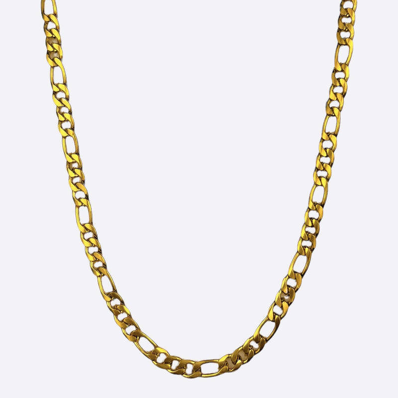 Figaro Chain 5mm (Gold)