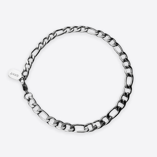 Figaro Bracelet (Silver)