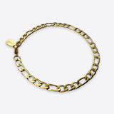 Figaro bracelet (Gold)