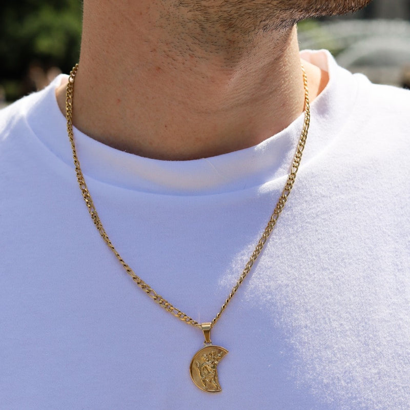 St. Christopher Pendant (Gold)